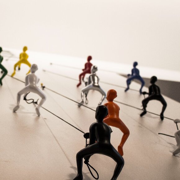 Climbing Man Home Decor Classic Wall-Art Sculpture | 9-Piece - Picture 3 of 5